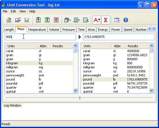 Unit Conversion Tool Overview